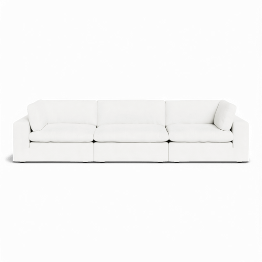 Bloom 3-Piece Modular Sofa White