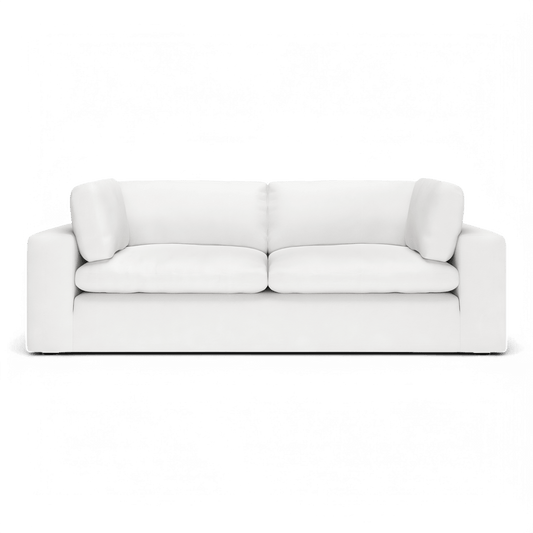 Bloom 3 Seater Sofa White
