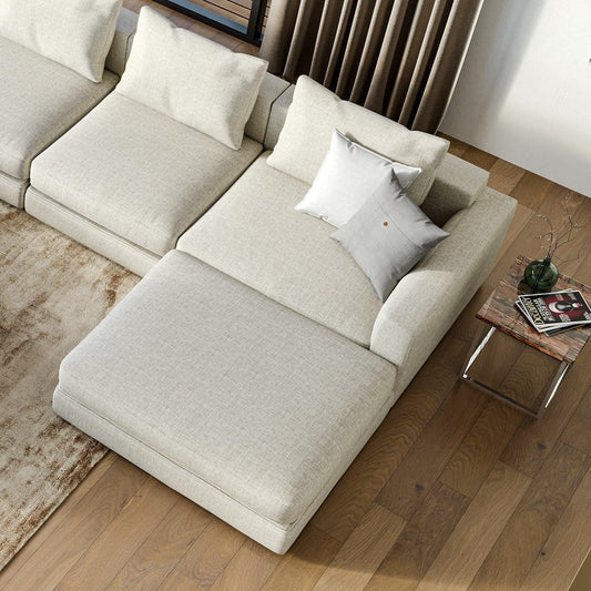 Braxton Ottoman Cream