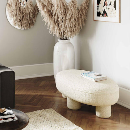 Zest Boucle Ottoman