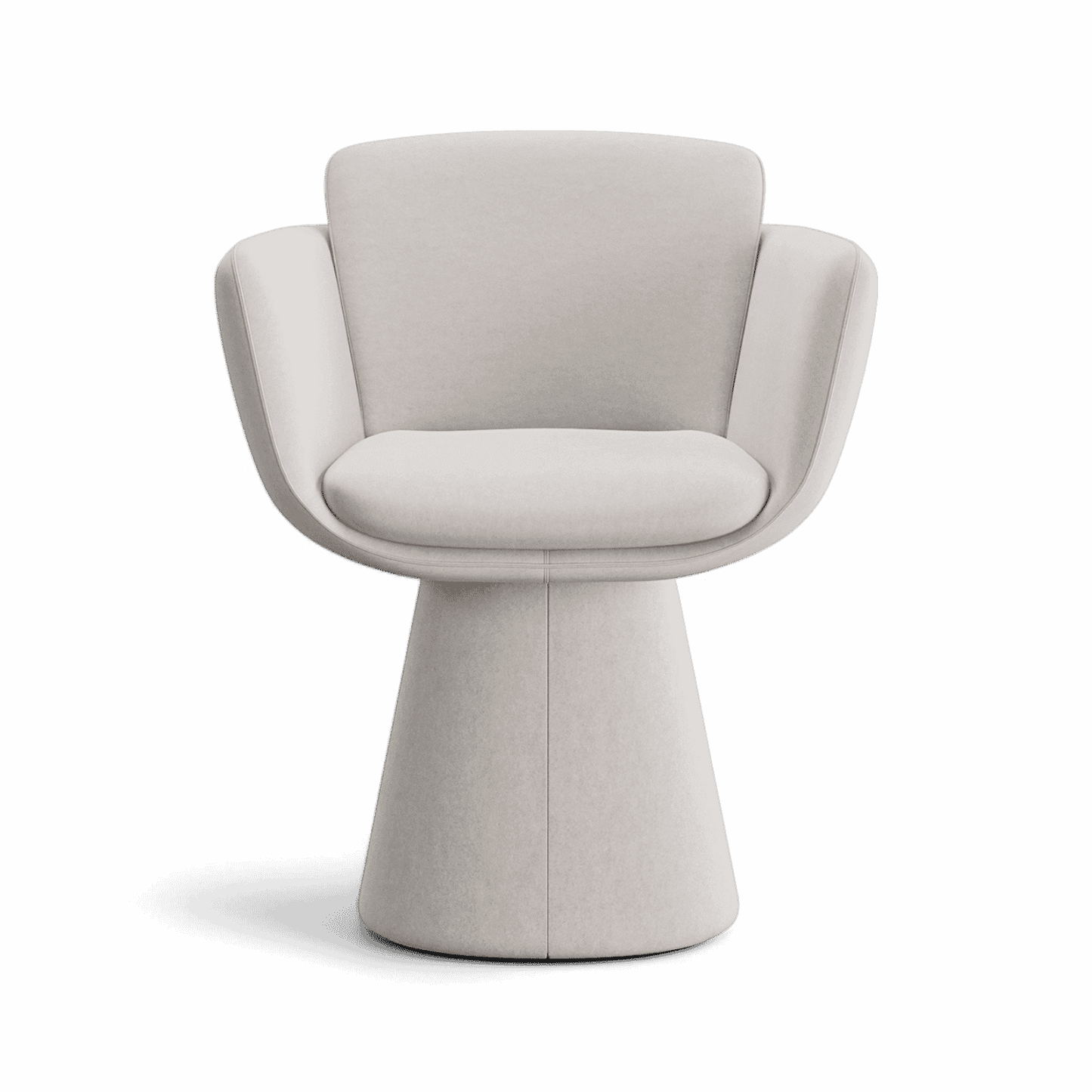 Rune Swivel Dining Chair Beige
