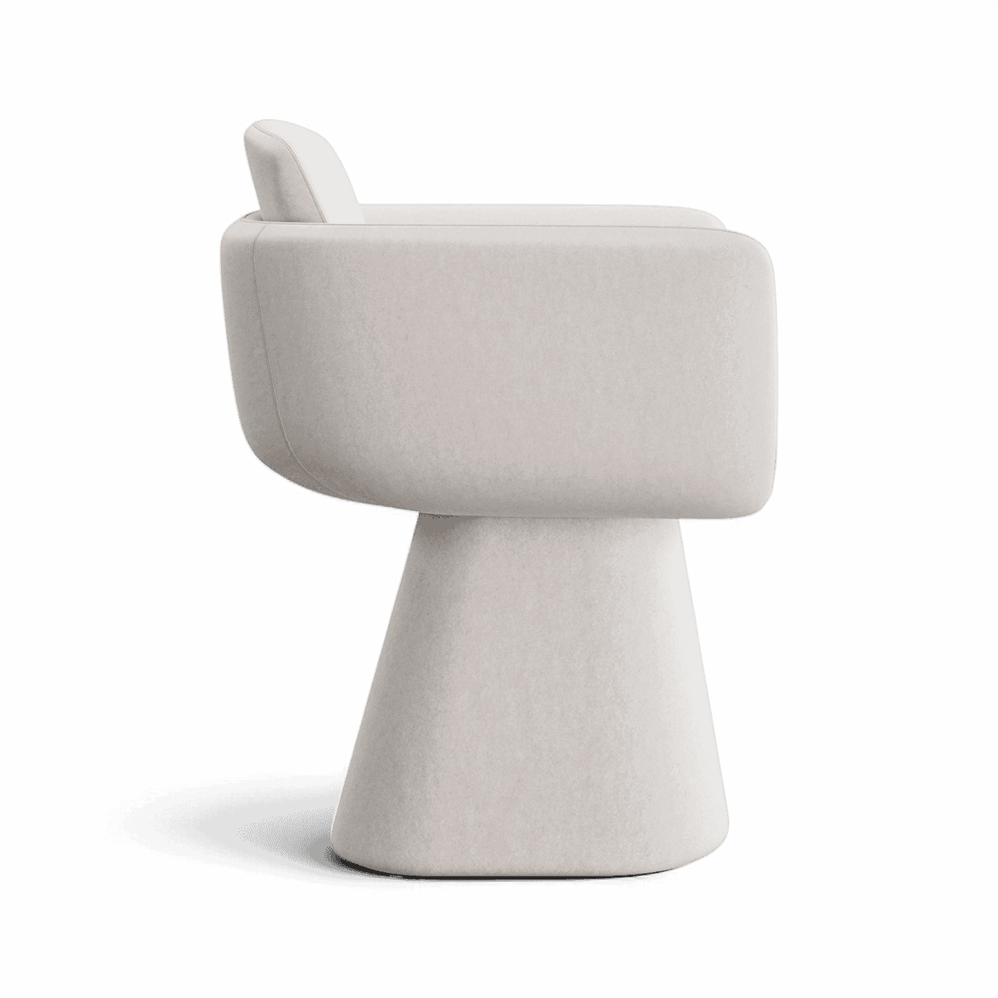 Rune Swivel Dining Chair Beige