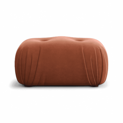 Rune Ottoman Terracotta Velvet