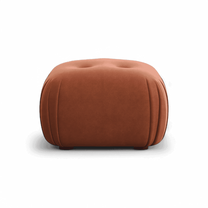Rune Ottoman Terracotta Velvet