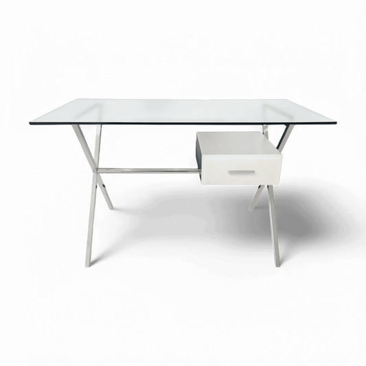 Edison Office Desk White