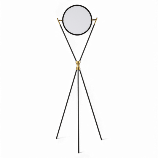 Eldra Floor lamp Black & Gold