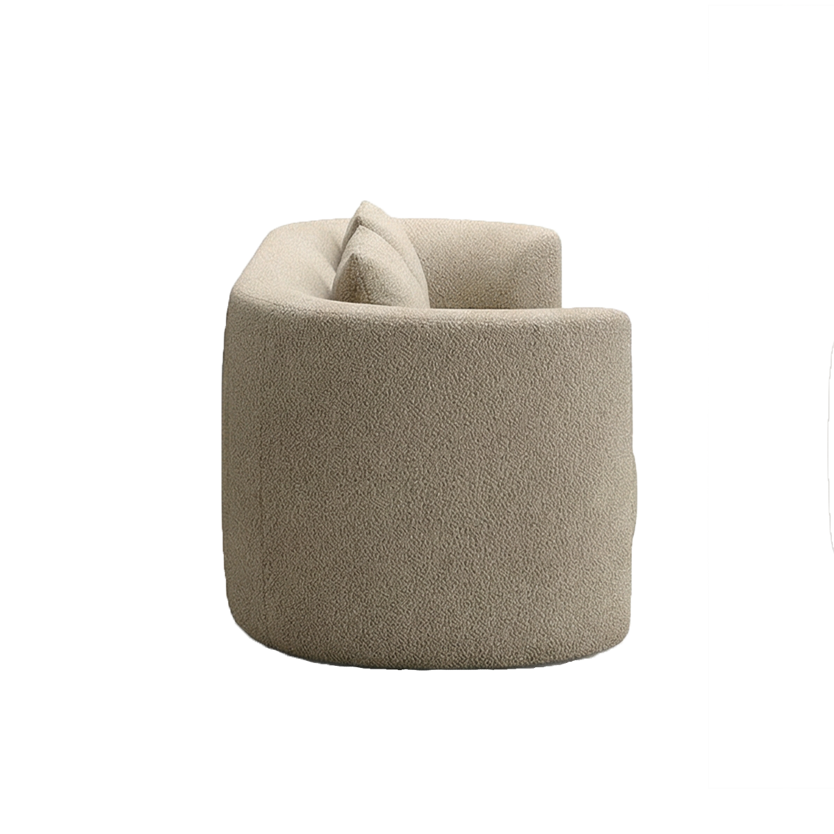 Elora 3 Seater Sofa Greige Boucle