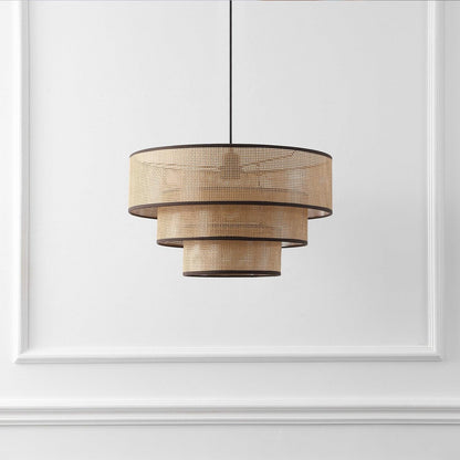 Fern Chandelier Natural