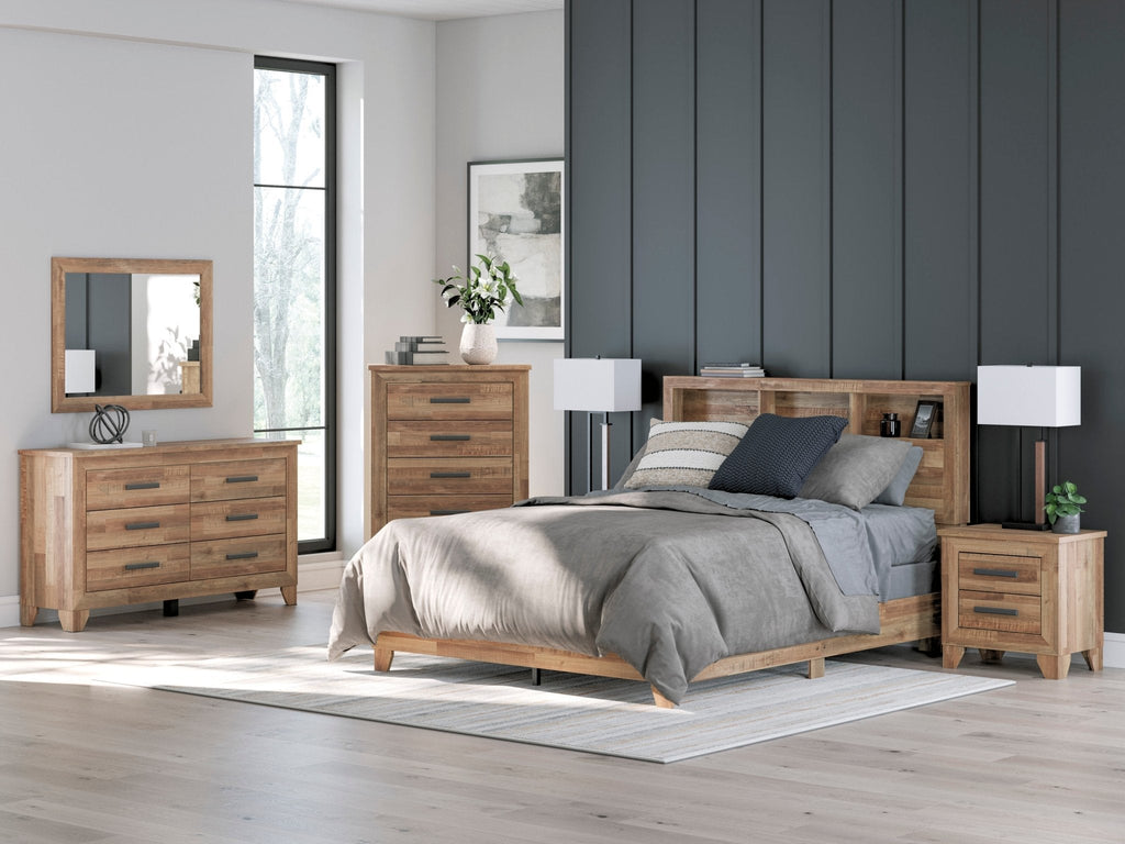 Finaria Twin Panel Bed|B4802-TwinBed