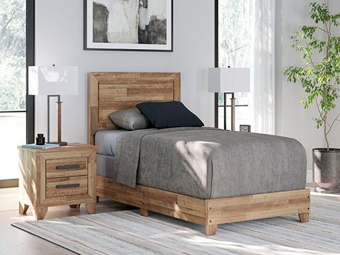Finaria Twin Panel Bed|B4802-TwinBed