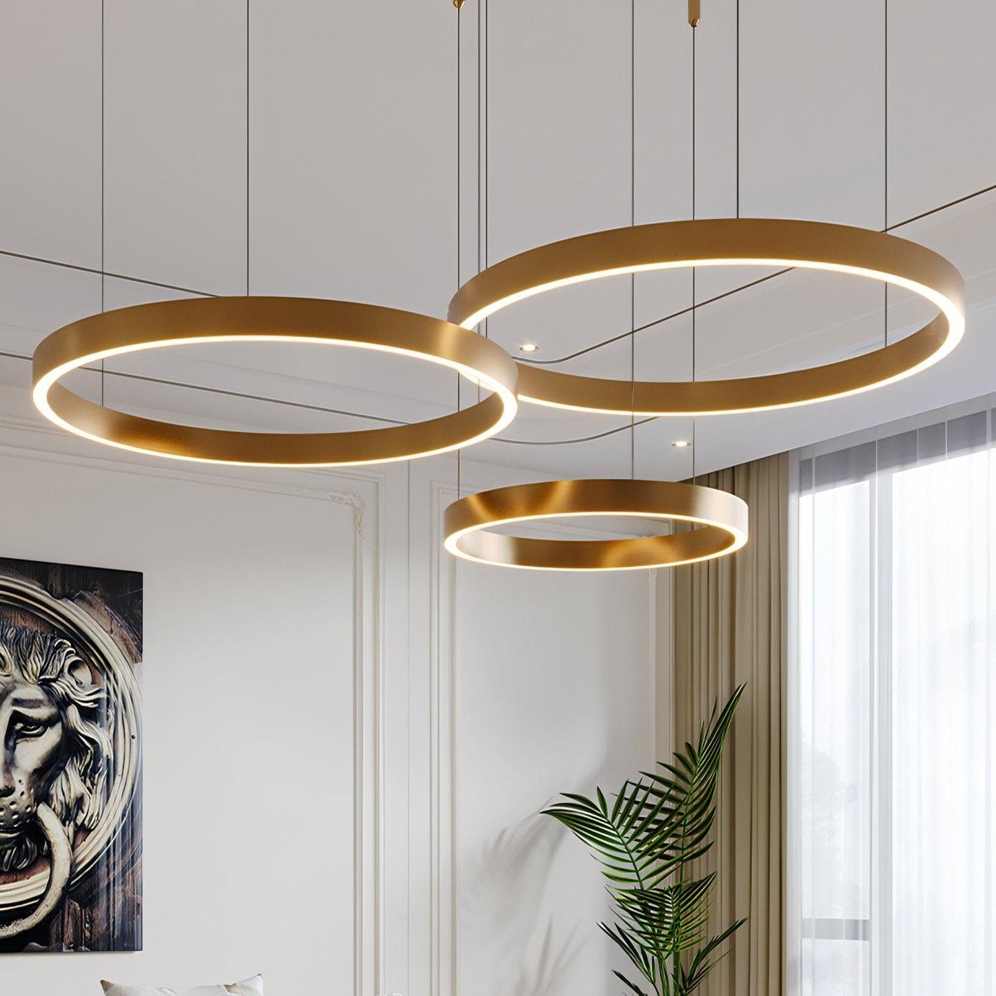 Helios Ceiling Lamp 39 Gold