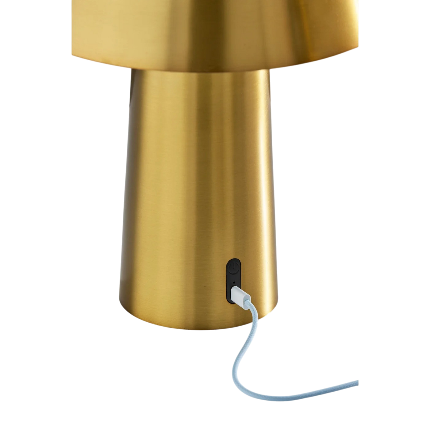Tiller Brass Cordless Table Lamp