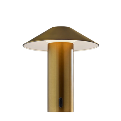 Tiller Brass Cordless Table Lamp
