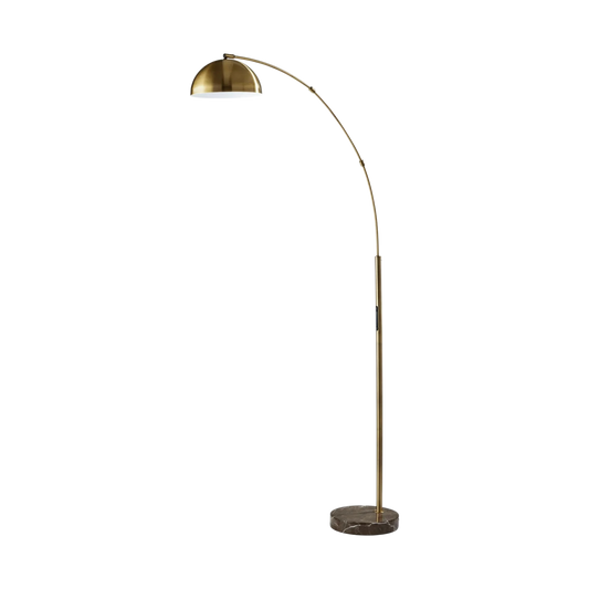 Vane Led Arc Floor Lamp