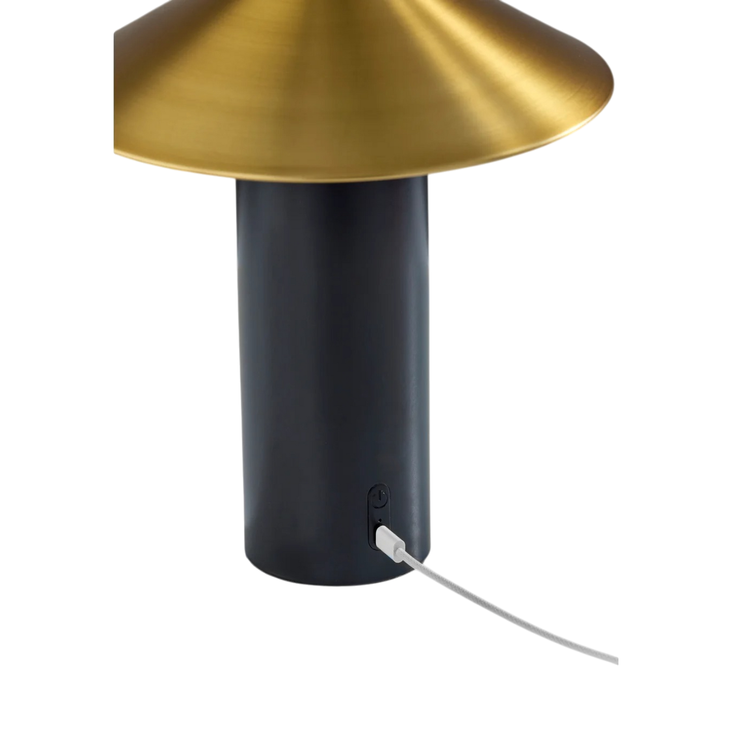 Tiller Black Cordless Table Lamp
