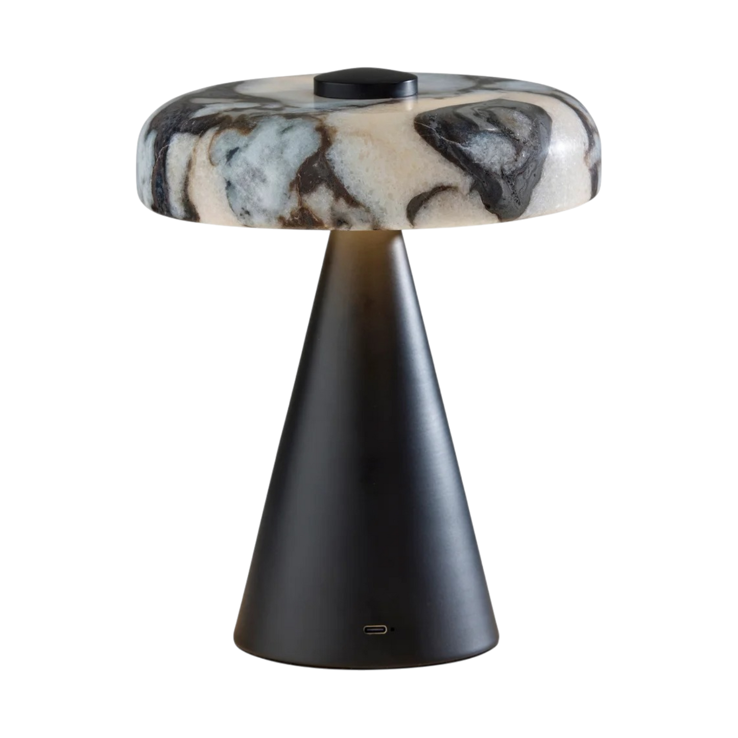 Stratum Black Cordless Table Lamp