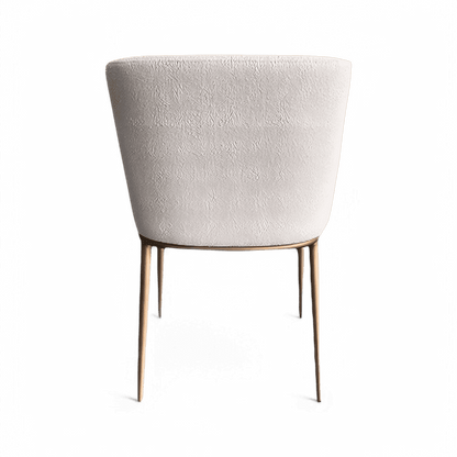 Jade Dining Chair White Boucle