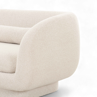 Leonne Sofa Cream Boucle