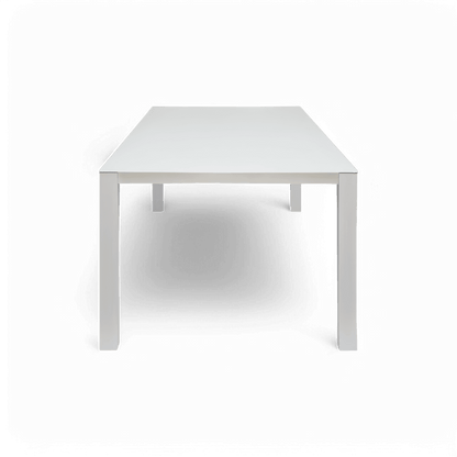 Malta Outdoor Dining Table White