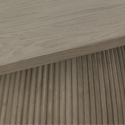 Oxford Rectangular Dining Table Greige Oak