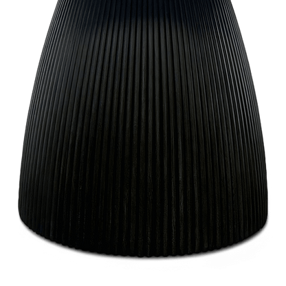 Oxford Rectangular Dining Table Black Wood