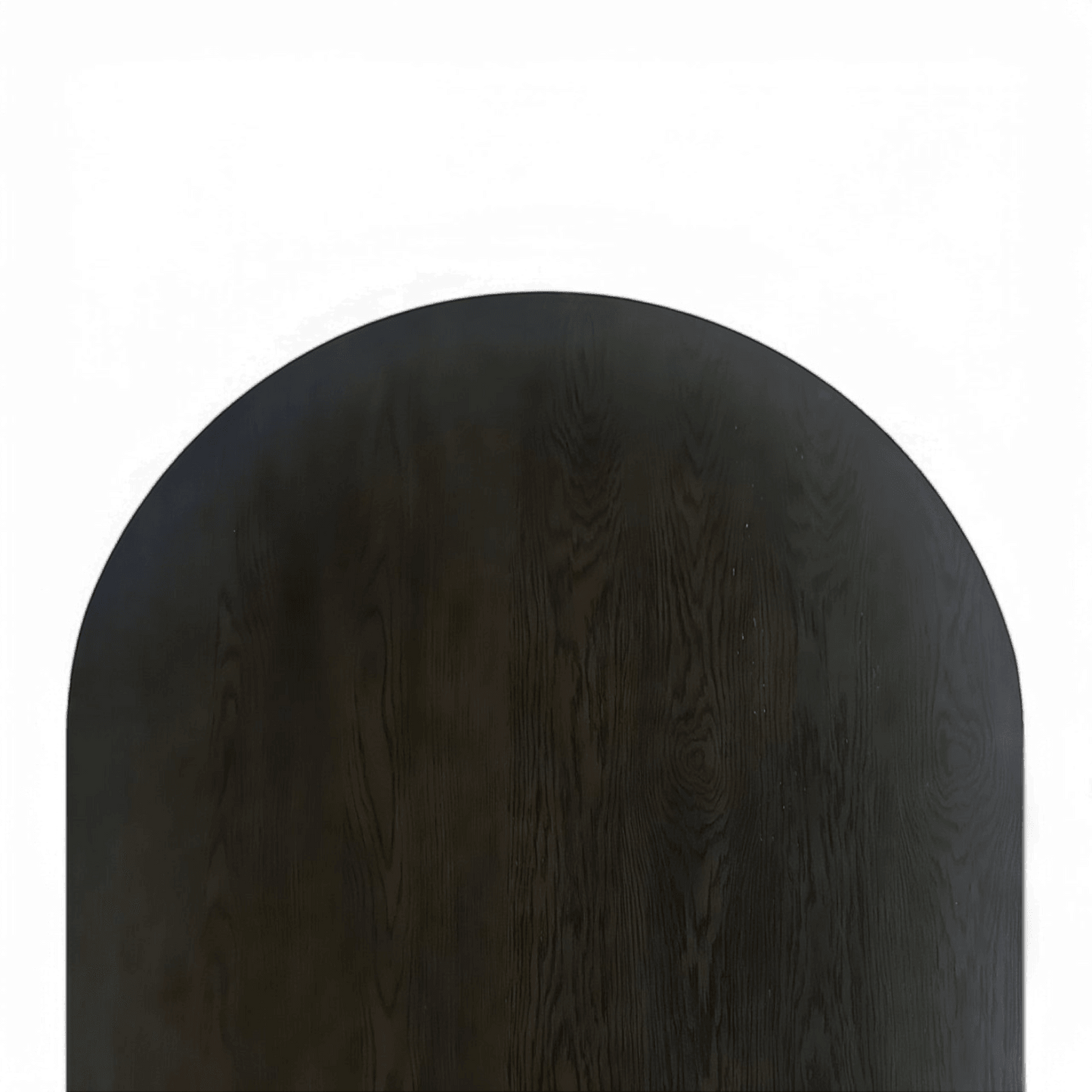 Oxford Rectangular Dining Table Black Wood