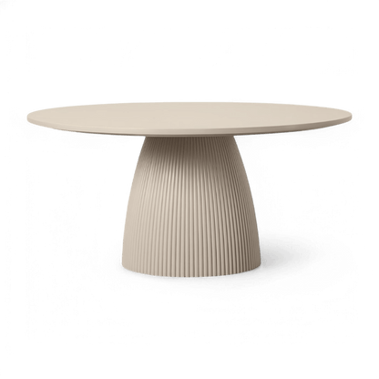Oxford Round Dining Table Alabaster
