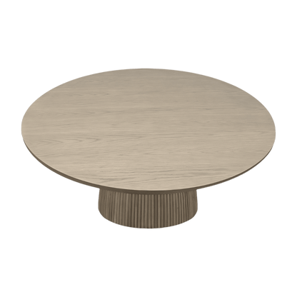 Oxford Round Dining Table Greige Oak
