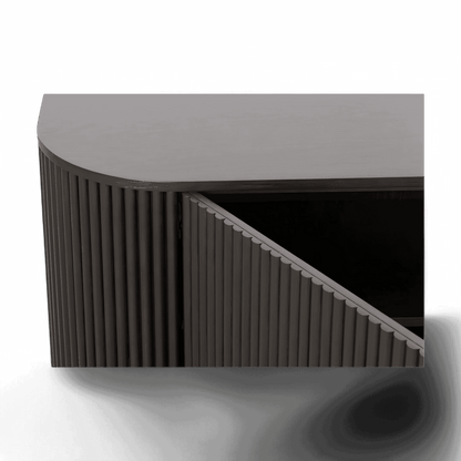 Oxford TV Stand Black Wood