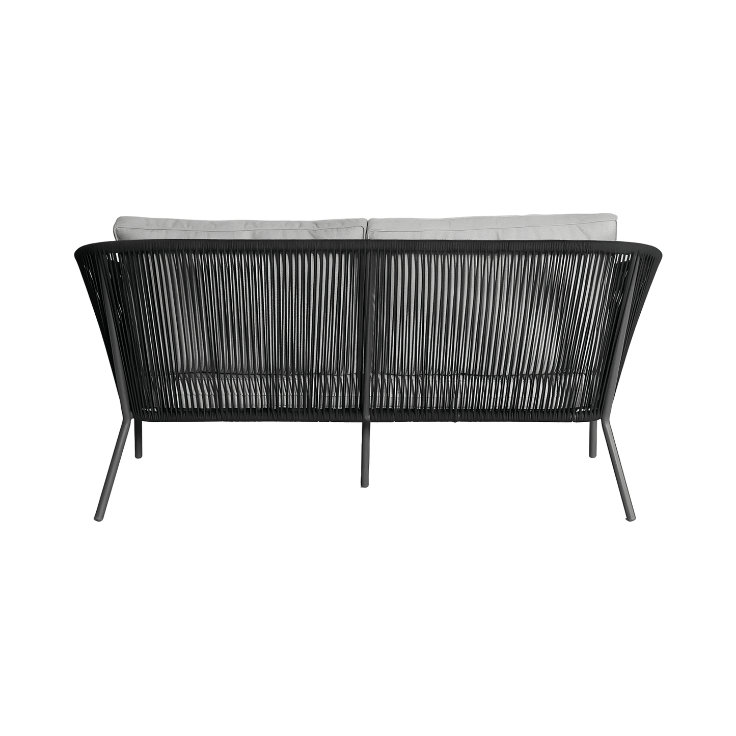 Paia Outdoor 2 Seater Sofa Dark Gray