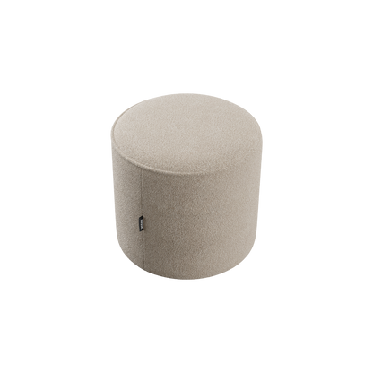 Elora Ottoman Greige Boucle