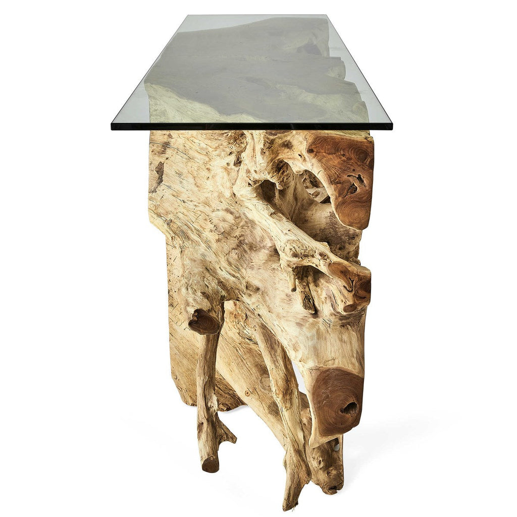 Center Root Console Table - 58x17, 2 Cartons