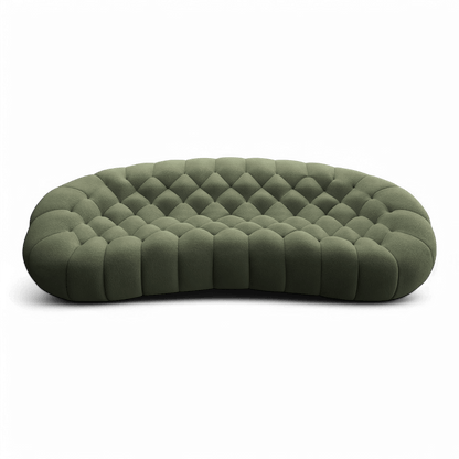 Warby 3 Seater Sofa Green