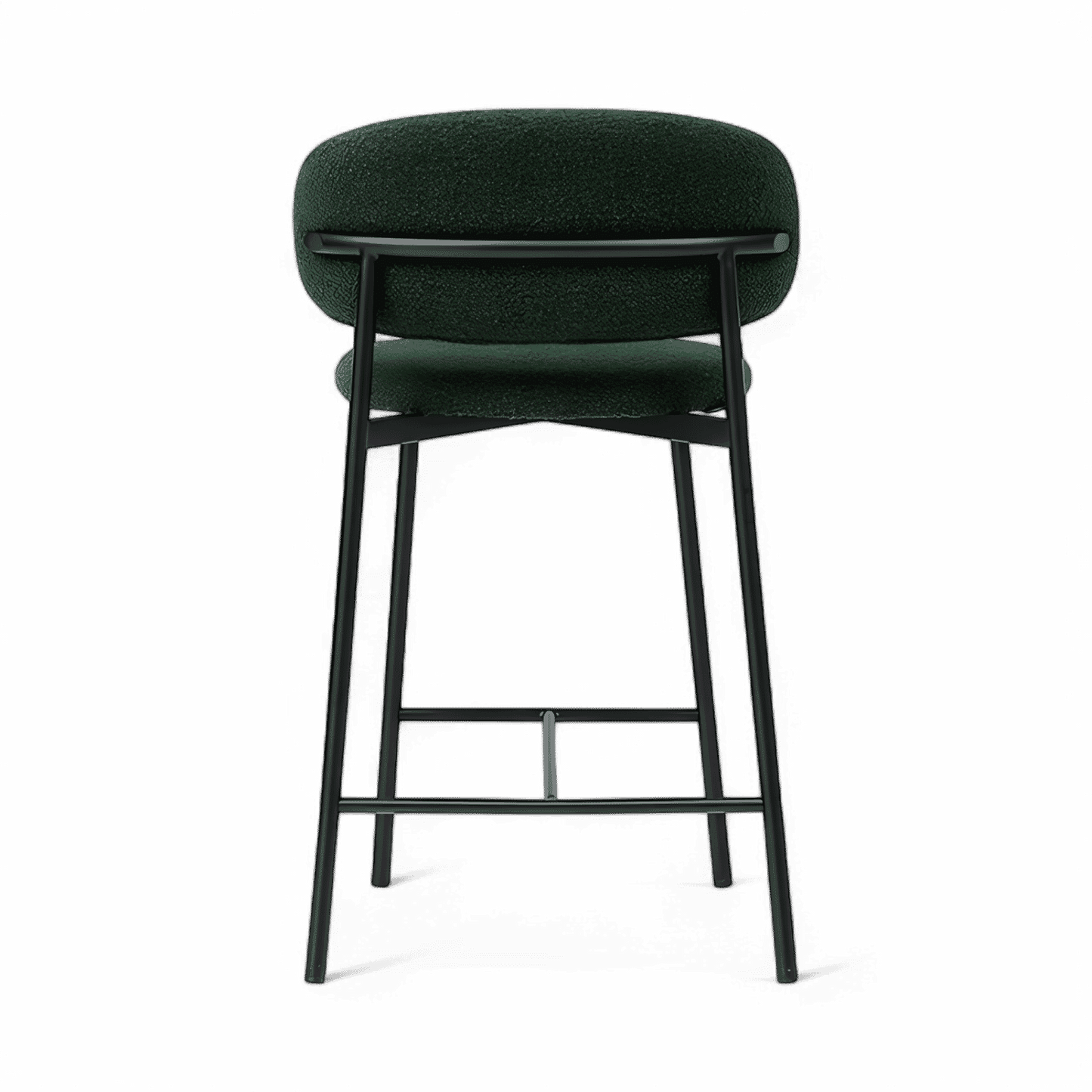 Zoya Counter Stool Green Boucle