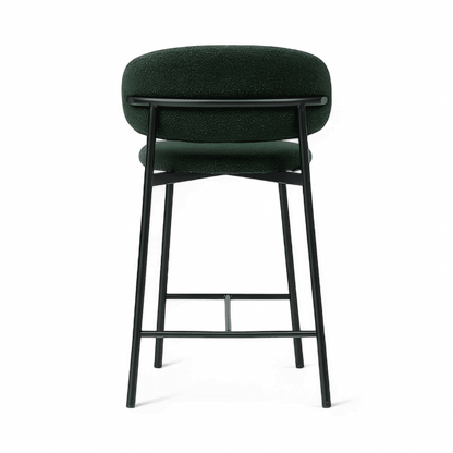 Zoya Counter Stool Green Boucle